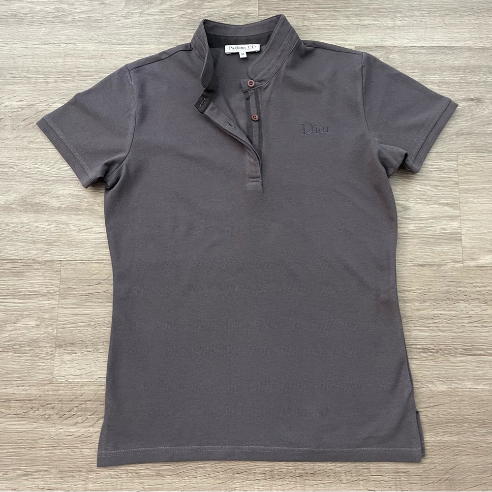 Dior Women's Gray Short Sleeve Top